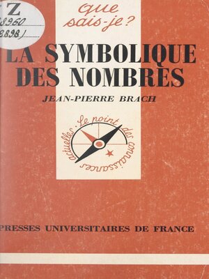 cover image of La symbolique des nombres